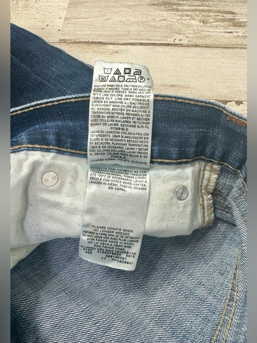 Vintage Levis 514 Pants Jeans Men 36x32 Denim Stretch Blue Straight - Picture 6 of 13